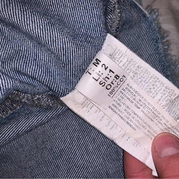 ZARA cropped denim jacket - Picture 6 of 7